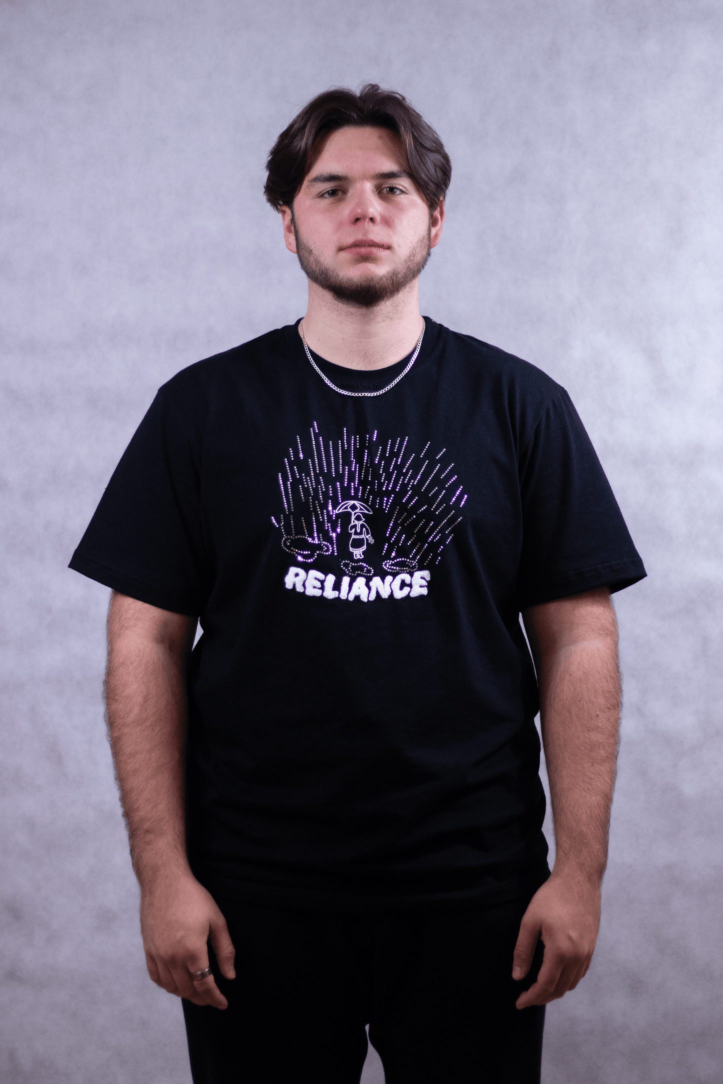 Rainy T-shirt Czarny
